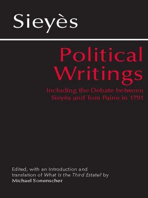cover image of Sieyès